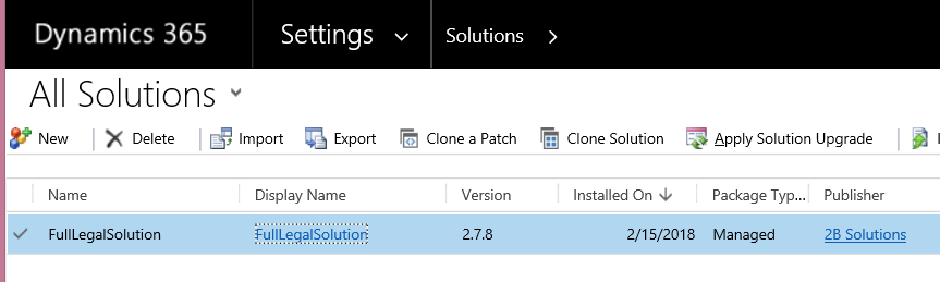 2B-LAW 365 Initial Setup • 2B Solutions